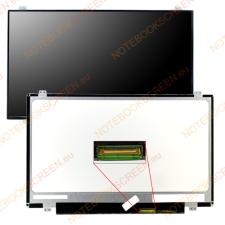 Chunghwa CLAA140WB01 kompatibilis matt notebook LCD kijelző laptop kellék