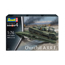  Churchill A.V.R.E. katonai makett 1/76 méretarányban makett