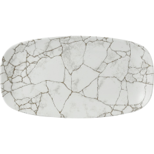 Churchill »Kintsugi« »Agate Grey« lapos tányér, hossza: 355 mm tányér és evőeszköz
