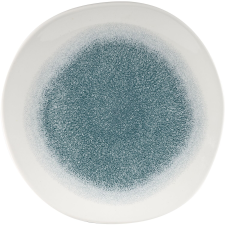 Churchill »Raku« »Jade green« lapos tányér, organikus, ø: 264 mm tányér és evőeszköz