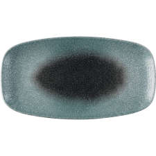 Churchill »Raku« »Topaz Quartz« lapos tányér, hossza: 355 mm tányér és evőeszköz