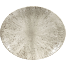 Churchill »Stone« »Agate grey« lapos tányér, coup, hossza: 270 mm tányér és evőeszköz