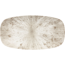 Churchill »Stone« »Agate grey« lapos tányér, hossza: 355 mm tányér és evőeszköz