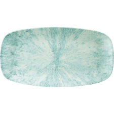 Churchill »Stone« »Aquamarine« lapos tányér, hossza: 355 mm tányér és evőeszköz