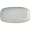 Churchill »Stonecast« »Accents Duck Egg Blue« lapos tányér, hossza: 355 mm