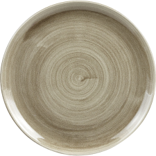 Churchill »Stonecast« »Antique Taupe« lapos tányér, coup, ø: 324 mm tányér és evőeszköz