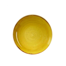 Churchill STONECAST MUSTAR kerámia mély tányér 24,8cm 1db, SMSSEVB91 tányér és evőeszköz