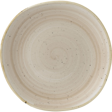 Churchill "Stonecast" "Nutmeg Cream" lapos tányér, átmérő: 264 mm tányér és evőeszköz