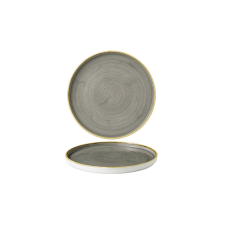 Churchill »Stonecast« »Peppercorn Grey« lapos tányér, Ø: 260 mm tányér és evőeszköz