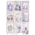 Ciao Bella Morning in Provance Rizspapír A4 lavander cards Rice Paper (1 ív)