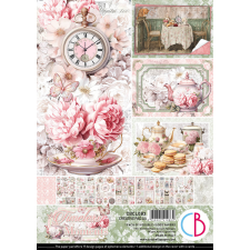 Ciao Bella Timeless Moments Papírkészlet A4 Creative Pad (9 ív) decoupage papír