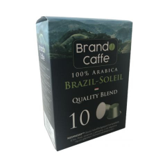  Ciao Brando "NESPRESSO" kompatibilis Brazil-Soleil kávékapszula kávé