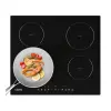 Ciarra Beépíthető indukciós főzőlap, , 4 zóna, 59 cm, 7200 W, fekete