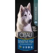 Cibau Sensitive Fish Medium &amp; Maxi 12+2kg ingyenes szállítás kutyaeledel