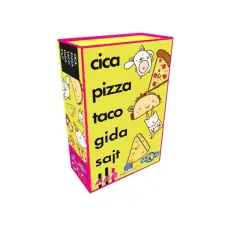  Cica, pizza, taco, gida, sajt társasjáték