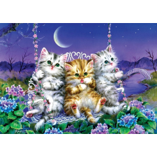  Cicák hintán puzzle 500 darabos puzzle, kirakós