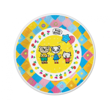 Cicás Cicás Kitty Kitten papírtányér 6 db-os 18 cm party kellék