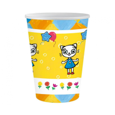 Cicás Kitty Kitten papír pohár 6 db-os 250 ml party kellék