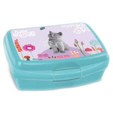  Cicás uzsonnás doboz – Cute Animals Kitten, BPA mentes uzsonnás doboz
