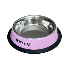  Cicatál – rozsdamentes, rózsaszín macskatál