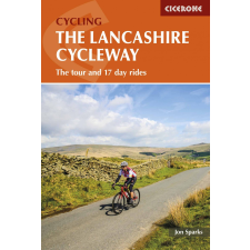 Cicerone Press The Lancashire Cycleway Cicerone túrakalauz, útikönyv - angol egyéb könyv