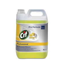 CIF Általános tisztítószer, 5 L, CIF, citrom tisztító- és takarítószer, higiénia