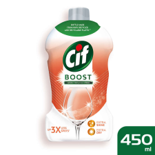 CIF Shine &amp; Dry Boost öblítőszer mosogatógéphez 450ml tisztító- és takarítószer, higiénia