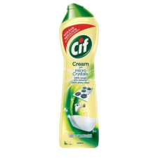 CIF Súrolószer, 720 g/ 500 ml, CIF "Cream" citrom illat tisztító- és takarítószer, higiénia