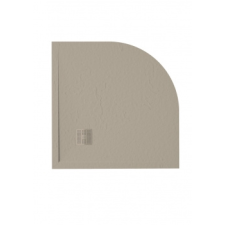 Cifre Zenon Angular Slate íves zuhanytálca 100x100 CREAM RAL1019 kád, zuhanykabin