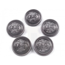  Címeres gomg 25 mm - 5 db/csomag dekorációs kellék