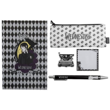 CINEREPLICAS Netflix Wednesday: Logo - set školních potřeb ajándéktárgy