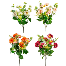  Cinia csokor 11v. M42cm mix 48db/# dekorációs kellék