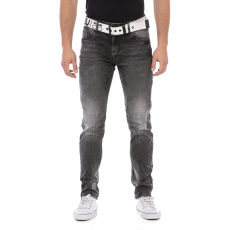 Cipo & Baxx CIPO&BAXX REGULAR FIT FÉRFI FARMERNADRÁG CD712 ANTHRACITE