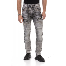 Cipo & Baxx CIPO&BAXX REGULAR FIT FÉRFI FARMERNADRÁG CD732 GREY