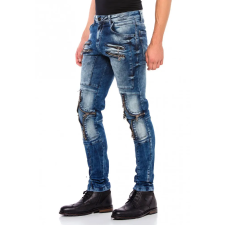 Cipo &amp; Baxx DIVATOS FÉRFI FARMER CD551 BLUE férfi nadrág