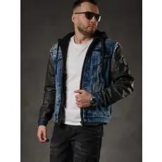 Cipo & Baxx DIVATOS FÉRFI FARMERKABÁT CJ235 BLUE