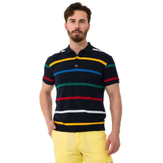 Cipo & Baxx DIVATOS FÉRFI PÓLÓ CT749 INDIGO