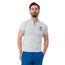 Cipo &amp; Baxx DIVATOS FÉRFI PÓLÓ CT764 ICE BLUE férfi póló