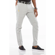 Cipo &amp; Baxx DIVATOS FÉRFI SLIM FIT FARMER CD527 GREY férfi nadrág
