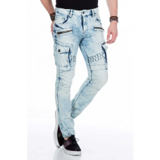 Cipo & Baxx VILÁGOS REGULAR FIT NADRÁG CD435 ICE BLUE