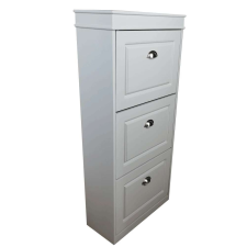  Cipőpolc, 3-soros, szürke , SEBER TYP 2 bútor