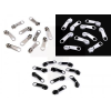  Cipzárkocsi spirálcipzárhoz 3 mm - 50 db/csomag