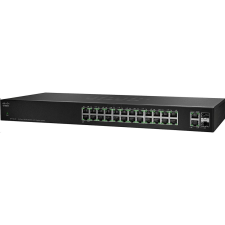 Cisco SF112-24 24 port 10/100Mbps asztali Switch Gigabit Uplink porttal (SF112-24) hub és switch