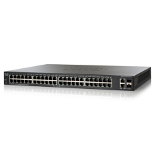 Cisco SG200-50 48 LAN 10/100/1000Mbps, 2 miniGBIC Smart menedzselhető rack switch hub és switch