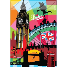  Cities/Metropolis - London vonalas füzet, 40 lap, A/5 - MAR MAR füzet