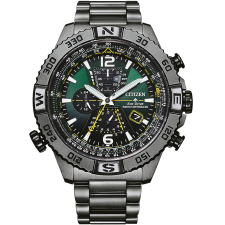 Citizen AT8227-56X Promaster-The Pilot Radio-Controlled Eco-Drive 48mm 20ATM, karóra