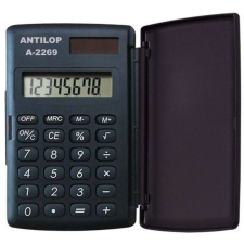 Citizen Zsebszámológép 8 digit fedeles napelemes gumírozott gombokkal antilop a-2269 számológép