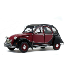  Citroen 2CV 6 Charleston fekete/burgundi 1982 modell autó 1:18 makett