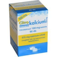 CITROKALCIUM 100MG TABLETTA 90X vitamin és táplálékkiegészítő