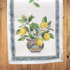  Citromos mediterrán gobelin asztali futó 37x100 cm